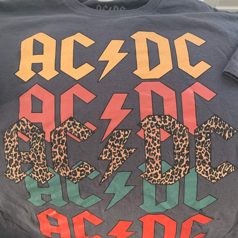 AC DC short sleeve T-shirt